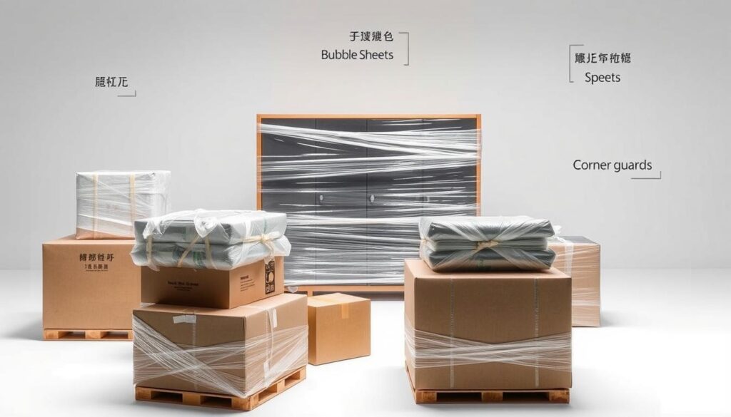 系統家具包裝防護示範