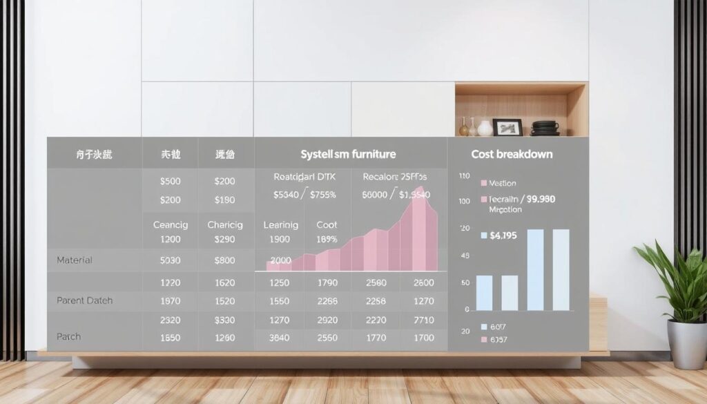 系統家具板材價格分析圖表