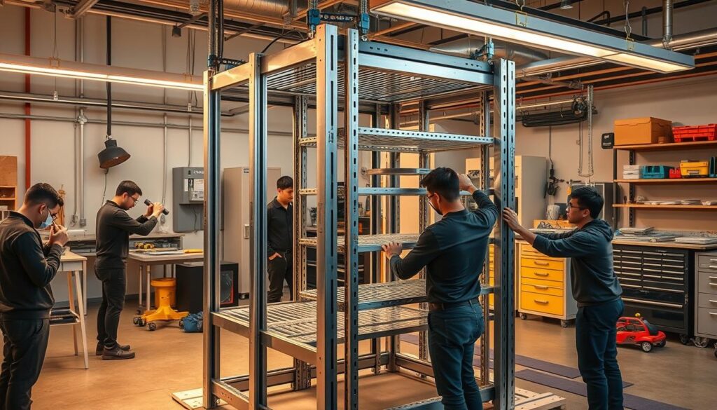 系統櫃安裝流程