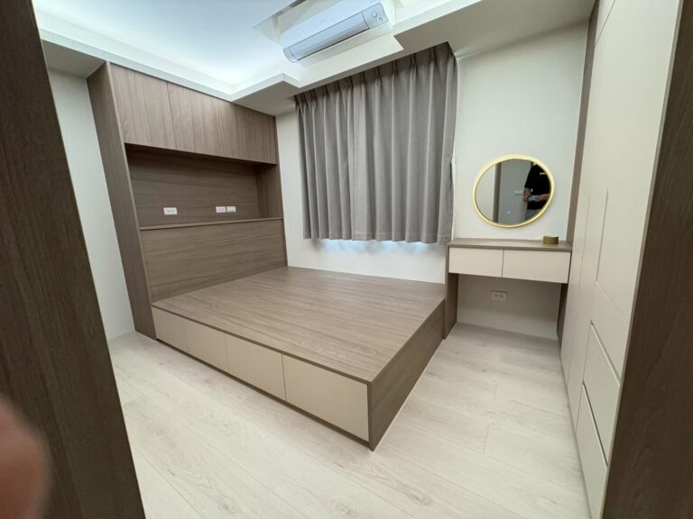 臥室全套系統櫃-床頭床組、梳妝櫃、衣櫃8221+L1102
