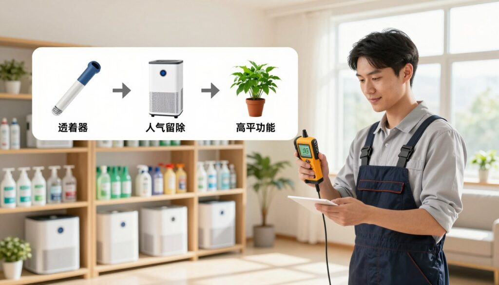 有效除甲醛的專業步驟